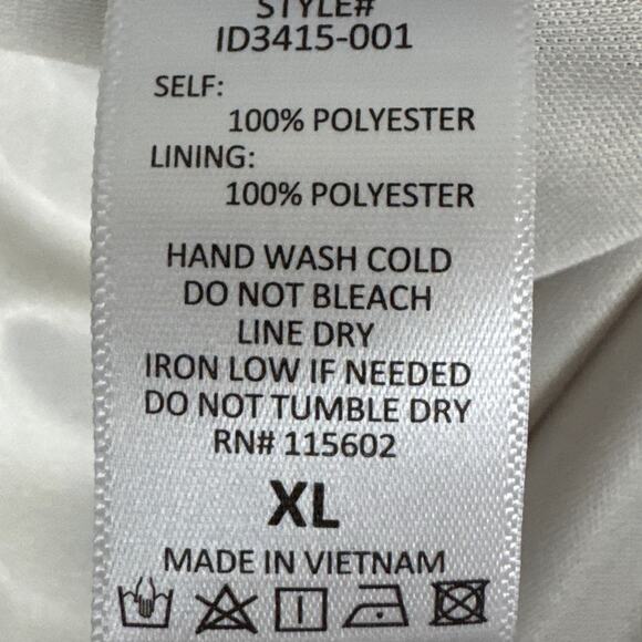 All in Favor Sasha Blue Floral Ruched Mini Dress, Size XL NWOT Cottagecore - Picture 8 of 8